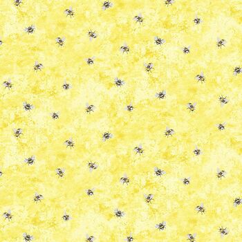 Lemon Bouquet BEE-CD2460 Lemon from Timeless Treasures Fabrics