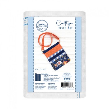 Quilt As You Go Zippity-Do-Done - Caitlyn Crossbody Tote - Navy