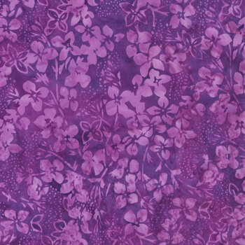 Floral Fun 112405430 Purple Jelly from Island Batiks
