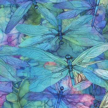 Dragonfly Illusion CD3205-DREAM by Timeless Treasures Fabrics