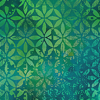Boho Blooms DP27784-76 Green by Deborah Edwards from Northcott Fabrics
