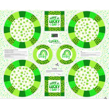 Lucky 10530-10 Panel by Patrick Lose from Northcott Fabrics
