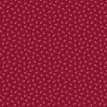 Little Gems A-1269-R Barn Red from Andover Fabrics