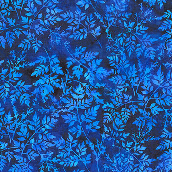 Bali Batiks - Bet on Blue W2579-17 Cobalt from Hoffman Fabrics