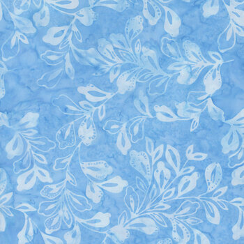 Bali Batiks - Bet on Blue W2583-1 Azure from Hoffman Fabrics