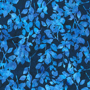 Bali Batiks - Bet on Blue W2585-123 Lapis from Hoffman Fabrics
