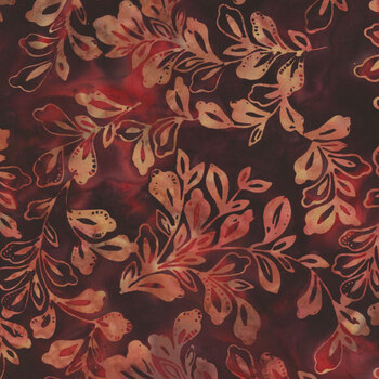 Bali Batiks - Holiday Spice W2583-231 Garnet from Hoffman Fabrics
