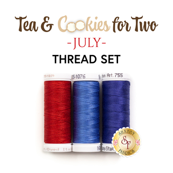  Tea & Cookies for Two - July - 3pc Thread Set