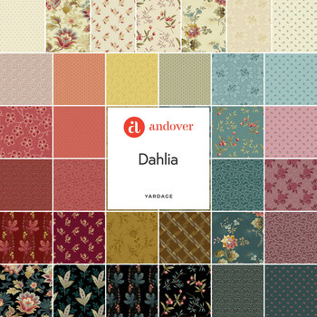 Dahlia  Yardage by Edyta Sitar from Andover Fabrics