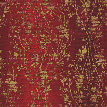 Shiny Objects Holiday Twinkle 3022-005 Red Velvet Metallic from RJR Fabrics