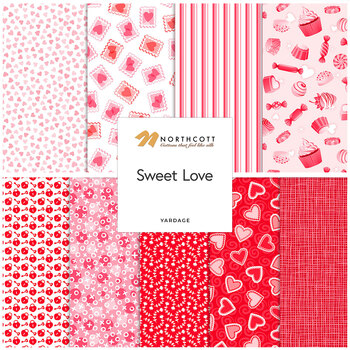 Sweet Love   Yardage by Patrick Lose for Northcott Fabrics