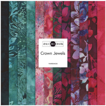 Bali Batiks - Crown Jewels  Yardage by Hoffman Fabrics