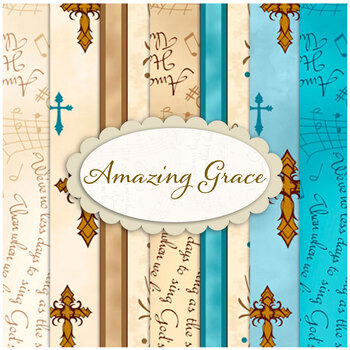 Amazing Grace  7 FQ Set from Quilting Treasures Fabrics
