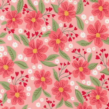 Love Blooms 5220-14 Blush by Lella Boutique from Moda Fabrics