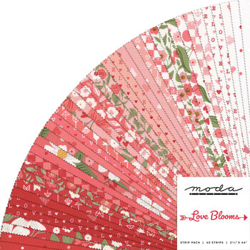 Love Blooms  Jelly Roll by Lella Boutique from Moda Fabrics  - RESERVE
