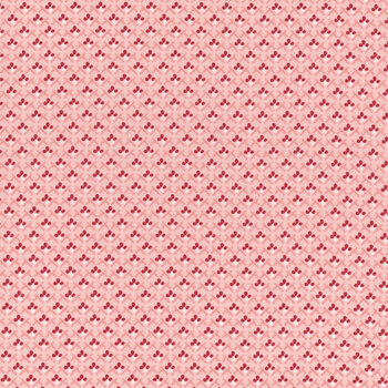 Hollyhocks & Roses 3054-16 Hollyhock Pink by Bunny Hill Designs from Moda Fabrics