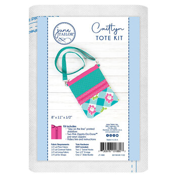 Quilt As You Go Zippity-Do-Done - Caitlyn Crossbody Tote - Pink