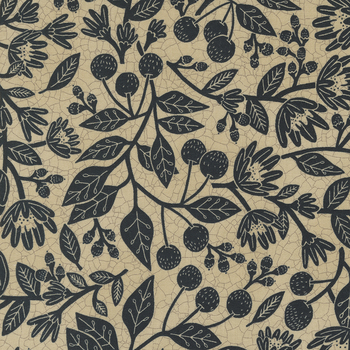 Bloom & Grow 7050-12 Tan by Kathy Schmitz from Moda Fabrics
