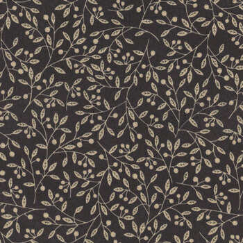 Bloom & Grow 7051-16 Black by Kathy Schmitz from Moda Fabrics