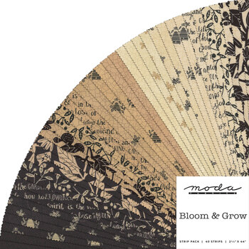 Bloom & Grow  Jelly Roll by Kathy Schmitz from Moda Fabrics - RESERVE