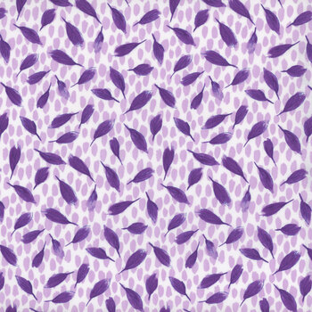 Plum Petals C15644-CLOUD by Diane Labombarbe for Riley Blake Designs