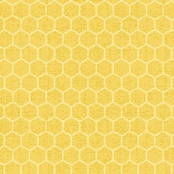 Sweet Bees 1769-44 Yellow by Barb Tourtillotte from Henry Glass Fabrics