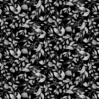 Sweet Bees 1770-99 Black by Barb Tourtillotte from Henry Glass Fabrics