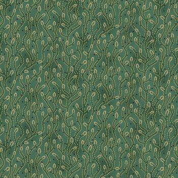 Scrap Basket Favorites 1502-77 Turquoise by Kim Diehl from Henry Glass Fabrics