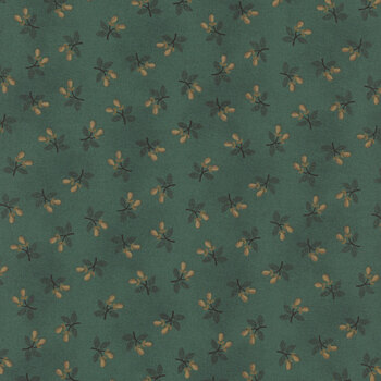 Scrap Basket Favorites 1507-77 Teal by Kim Diehl for Henry Glass Fabrics