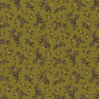 Scrap Basket Favorites 1518-66 Green by Kim Diehl for Henry Glass Fabrics