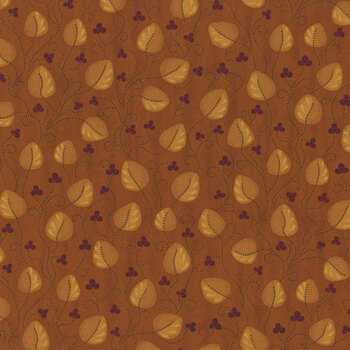 Scrap Basket Favorites 1523-30 Orange by Kim Diehl for Henry Glass Fabrics