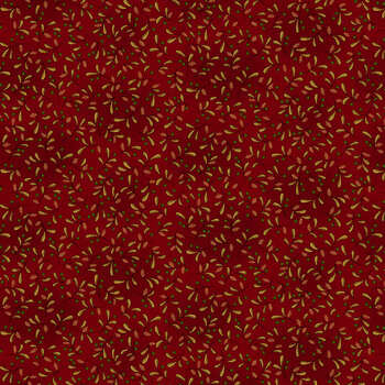 Scrap Basket Favorites 1529-88 Cranberry by Kim Diehl from Henry Glass Fabrics