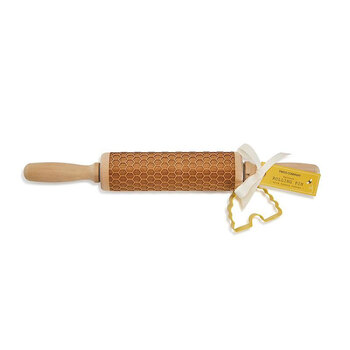 Wooden Embossing Roll Pin Honey