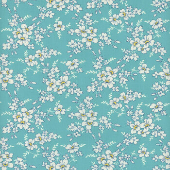 Time And Again 23362-12 Aqua by Linzee Kull McCray from Moda Fabrics
