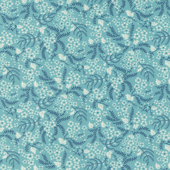 Time And Again 23365-12 Aqua by Linzee Kull McCray from Moda Fabrics