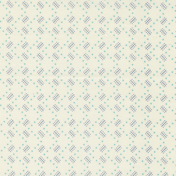 Time And Again 23367-21 Flour - Aqua by Linzee Kull McCray from Moda Fabrics