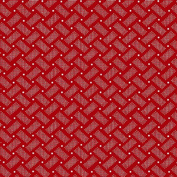 Old Glory 1669-88 Red by Stacy West from Henry Glass Fabrics