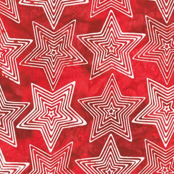 Liberty 2 - Artisan Batiks 22848-3 Red from Robert Kaufman Fabrics
