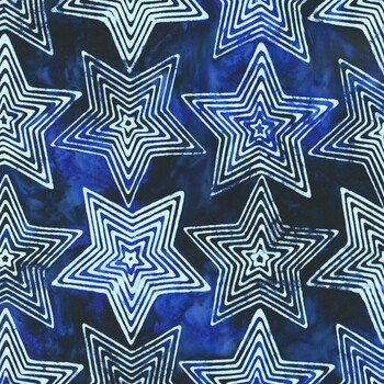 Liberty 2 - Artisan Batiks 22848-4 Blue from Robert Kaufman Fabrics