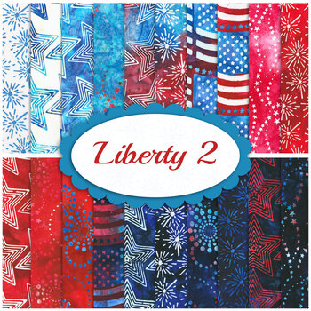 Liberty 2 - Artisan Batiks  20 FQ Set from Robert Kaufman Fabrics
