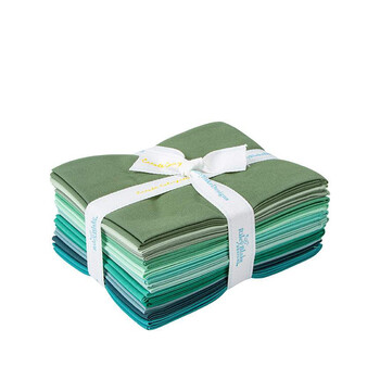 Confetti Cottons  12 FQ Set - Mint from Riley Blake Designs