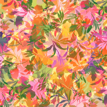 Artful Blooms 22688-207 Sunrise from Robert Kaufman Fabrics