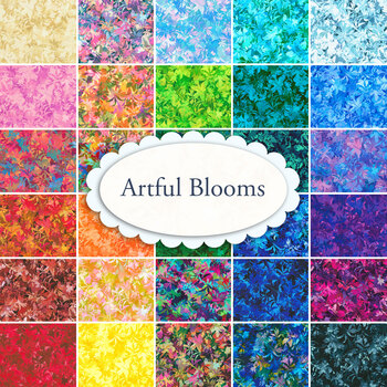 Artful Blooms  30 FQ Set from Robert Kaufman Fabrics