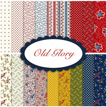 Old Glory  Yardage by Stacy West from Henry Glass Fabrics