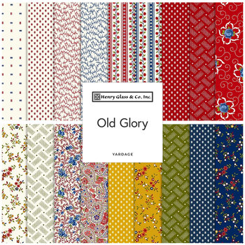 Old Glory  Yardage by Stacy West for Henry Glass Fabrics