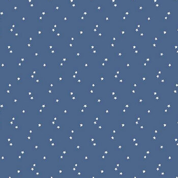 Seasonal Basics C657-BLUE Stars - Riley Blake Designs