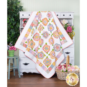  French Roses Quilt Kit - Nature Sings