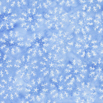 Snowed In 122328515 Blue Chambray from Island Batik