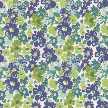 Bee Vintage C13070-BLUE by Lori Holt for Riley Blake Designs