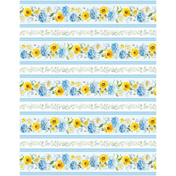 Bees & Blooms 89281-415 Multi by Danhui Nai from Wilmington Prints